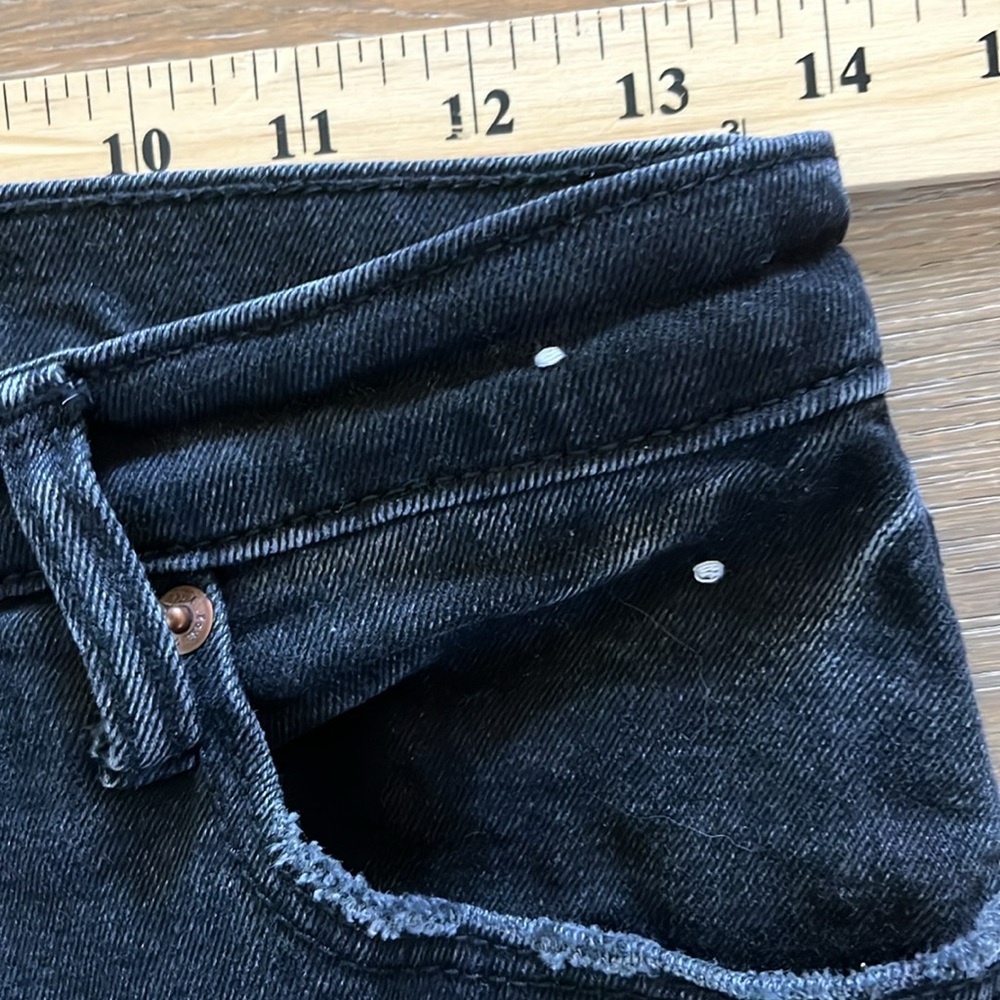 Abercrombie & Fitch The Ankle Straight Ultra High Rise size 27/4 - Picture 8 of 14